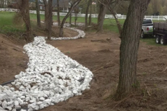 All Pro Landscaping Hardscape Installation in Franklin, Indiana